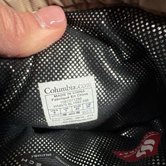 Columbia Women’s Minx Tan Pull On Omni-Heat Print Boot Size 9 - Picture 8 of 9